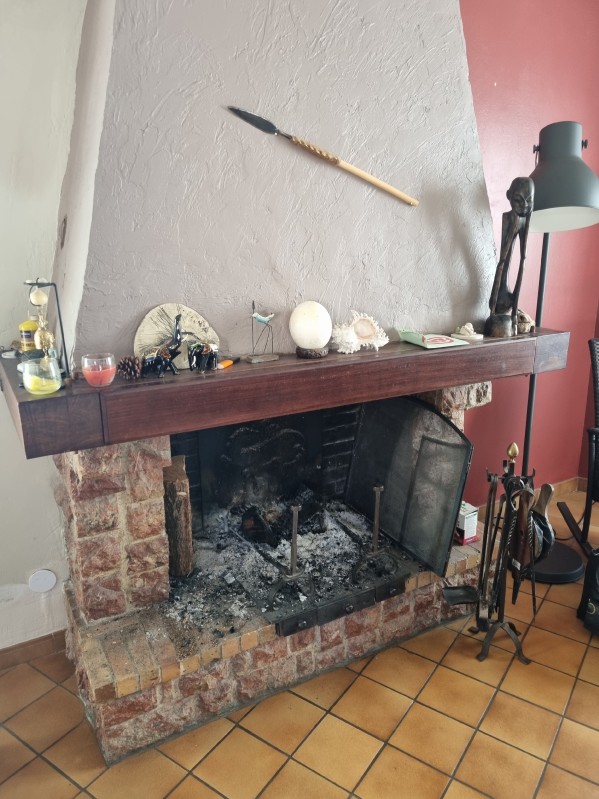 Transformation de cheminée ancienne dans une maison au Bouscat dans la région de Bordeaux